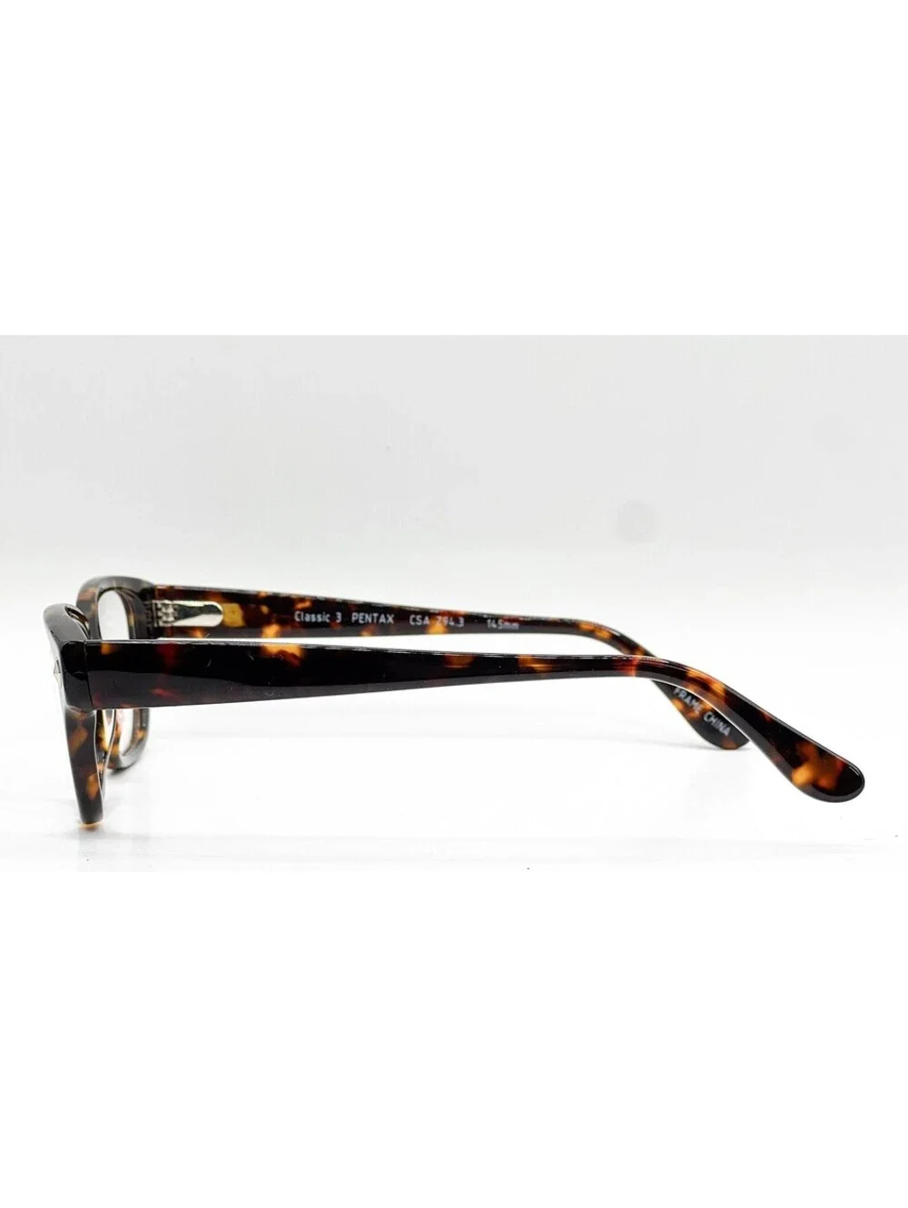 Pentax Classic 3 Z87-2+ Tortoise Authentic Eyeglasses 50-15-145